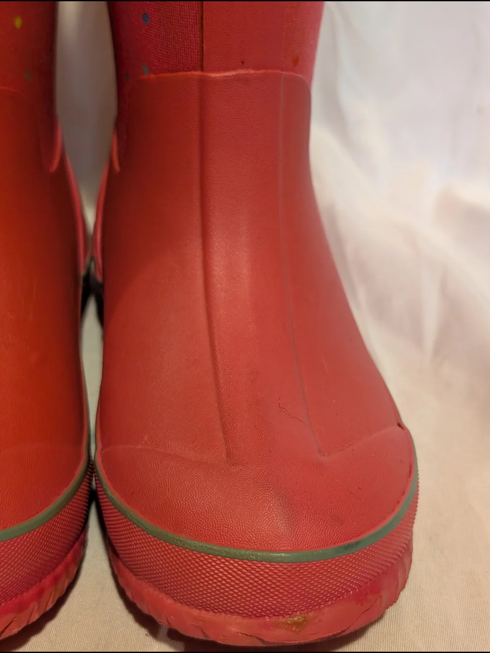 Target Kids Red Pink Waterproof Rain & Snow Boots